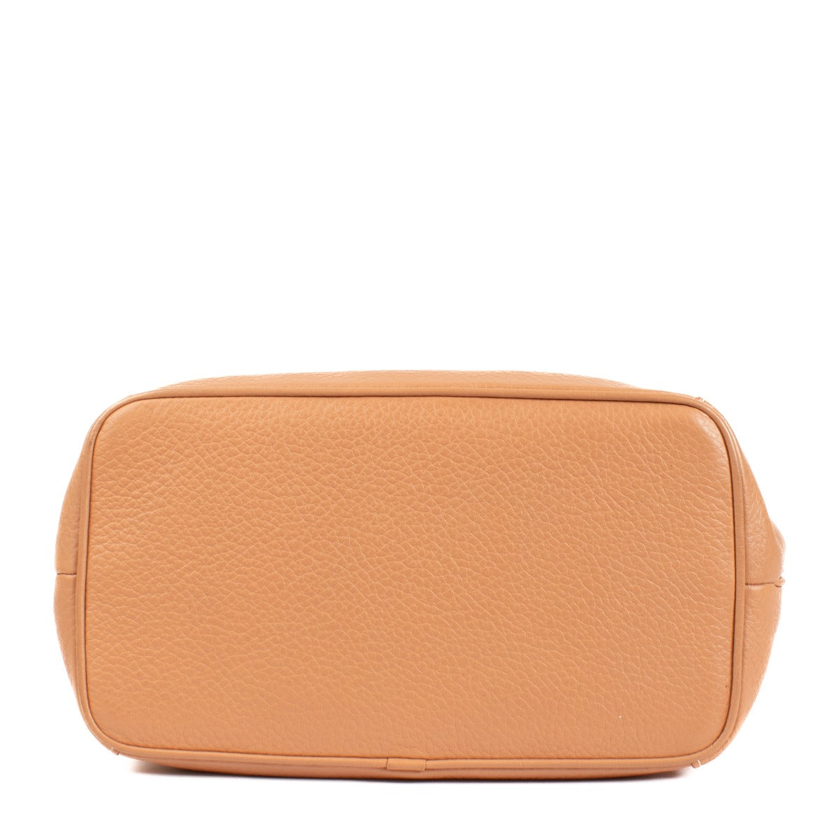 Loewe Peach Leather Anagram Tote Bag
