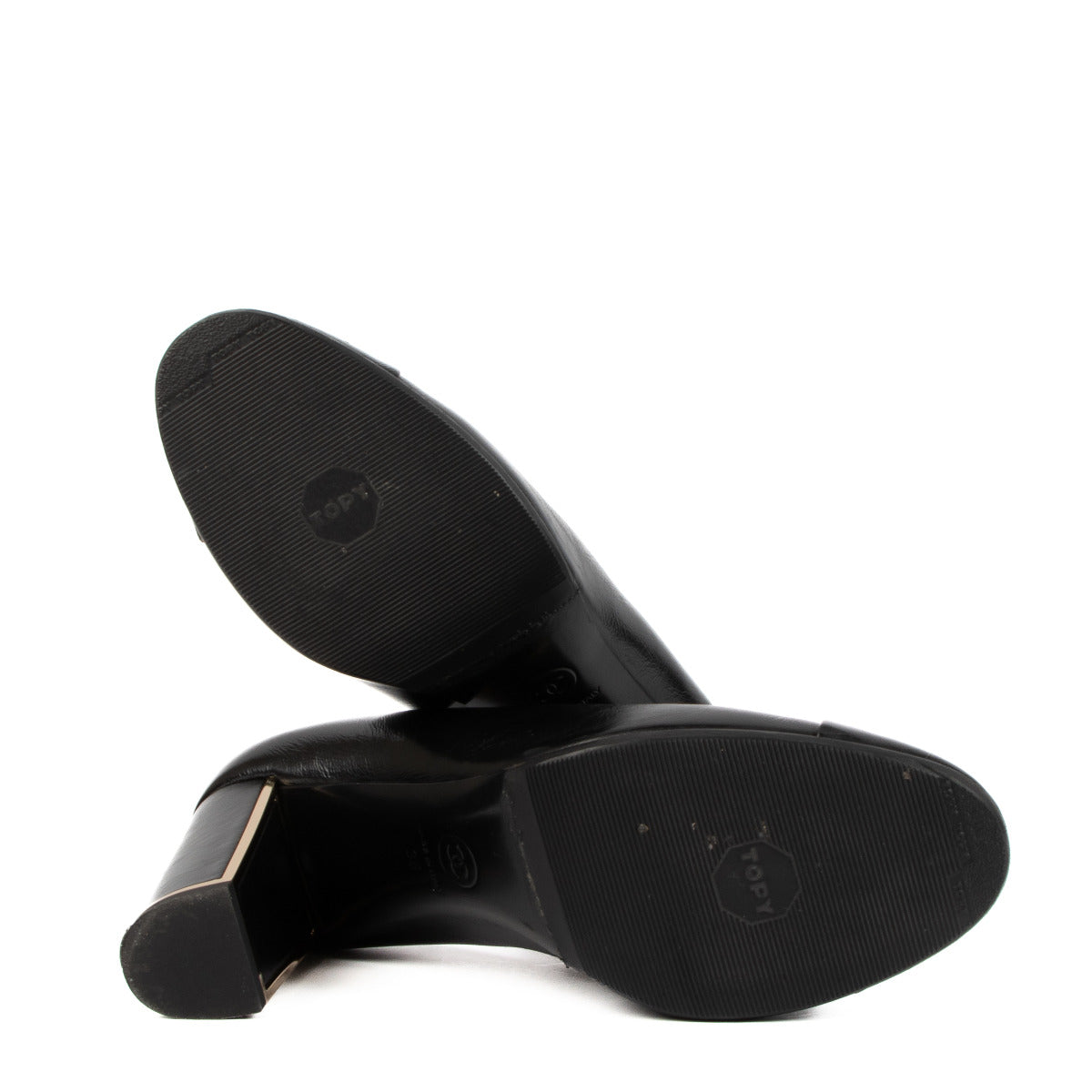 Escarpins Chanel en cuir noir - taille 38
