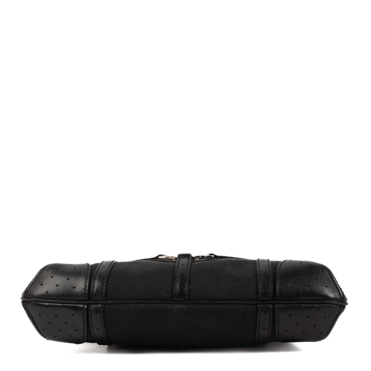Sac bandoulière en tissu noir Gucci