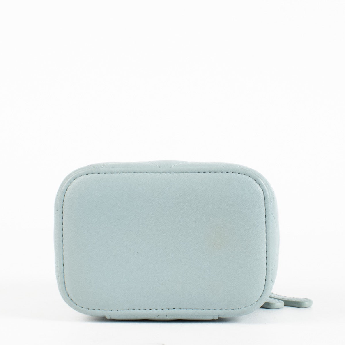 shop 100% authentic second hand Chanel Baby Blue Small Vanity With Chain on Labellov.com