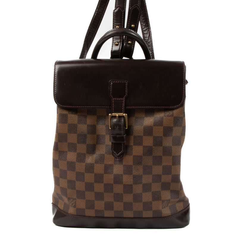 Louis Vuitton Damier Ebene Soho Backpack