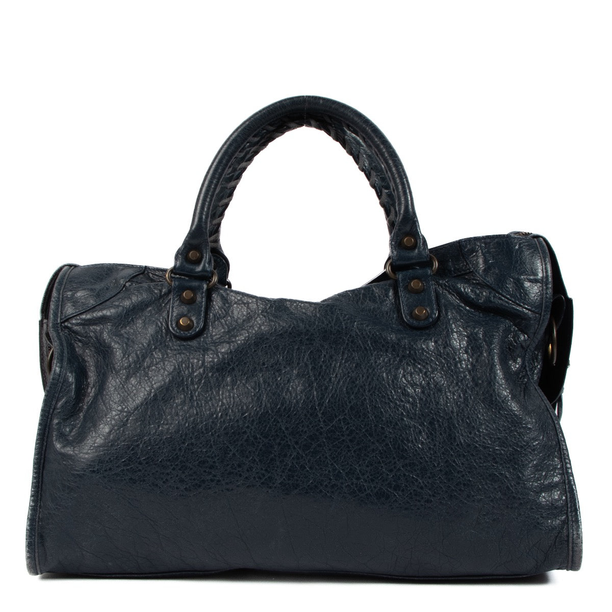 shop 100% authentic second hand Balenciaga Blue Medium Classic City Bag on Labellov.com