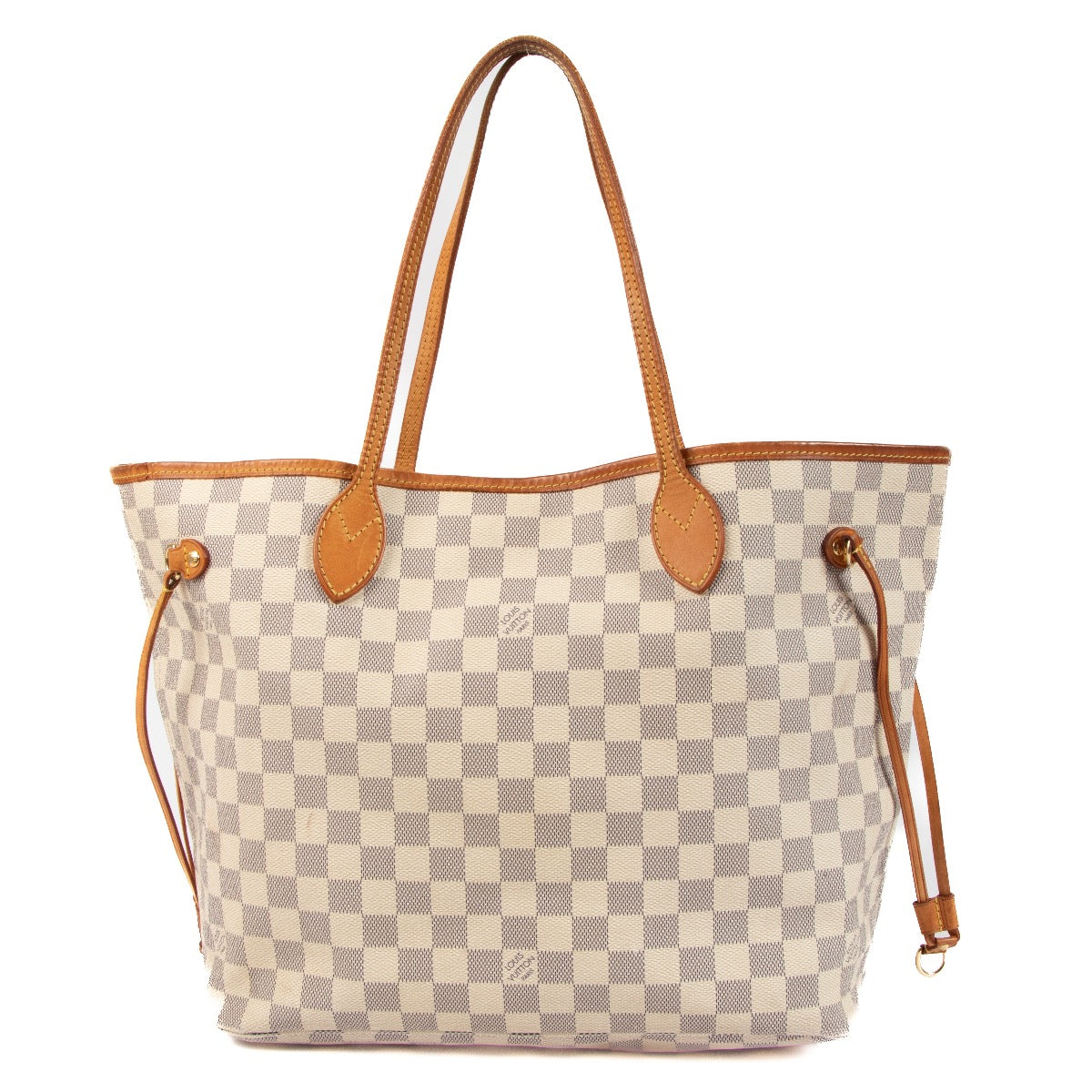 shop 100% authentic second hand Louis Vuitton Damier Azur Neverfull MM on Labellov.com