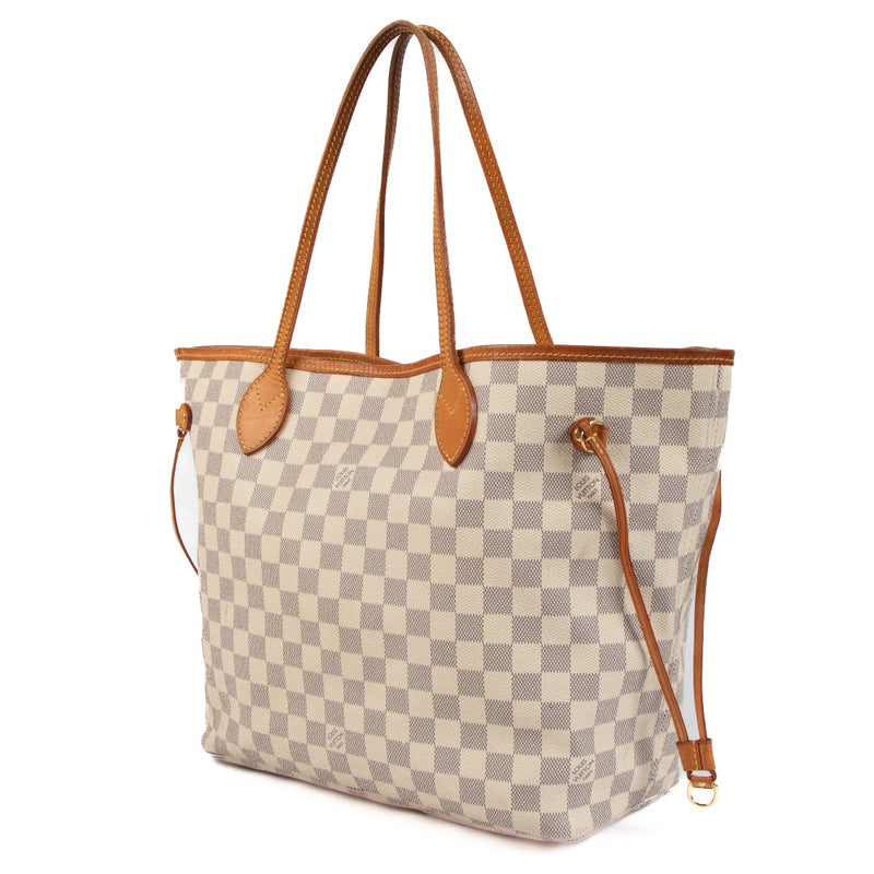 shop 100% authentic second hand Louis Vuitton Damier Azur Neverfull MM on Labellov.com