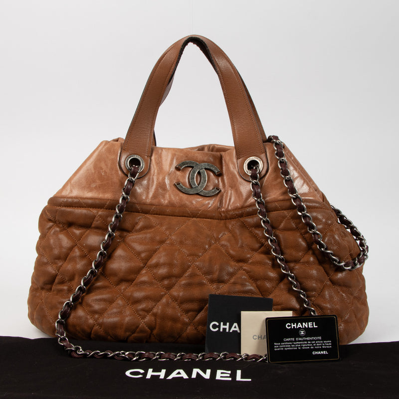 Chanel Brown In the Mix Tote Bag