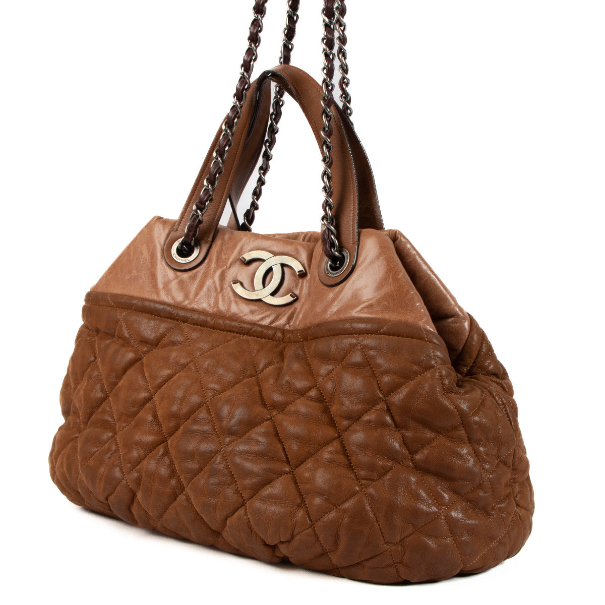 Chanel Brown In the Mix Tote Bag