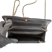 Shop 100% authentic secondhand Chanel Black Patent Boy Wallet On Chain on Labellov.com