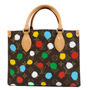 Shop 100% authentic secondhand Louis Vuitton x Yayoi Kusama Monogram OnTheGo PM Top Handle Bag on Labellov.com
