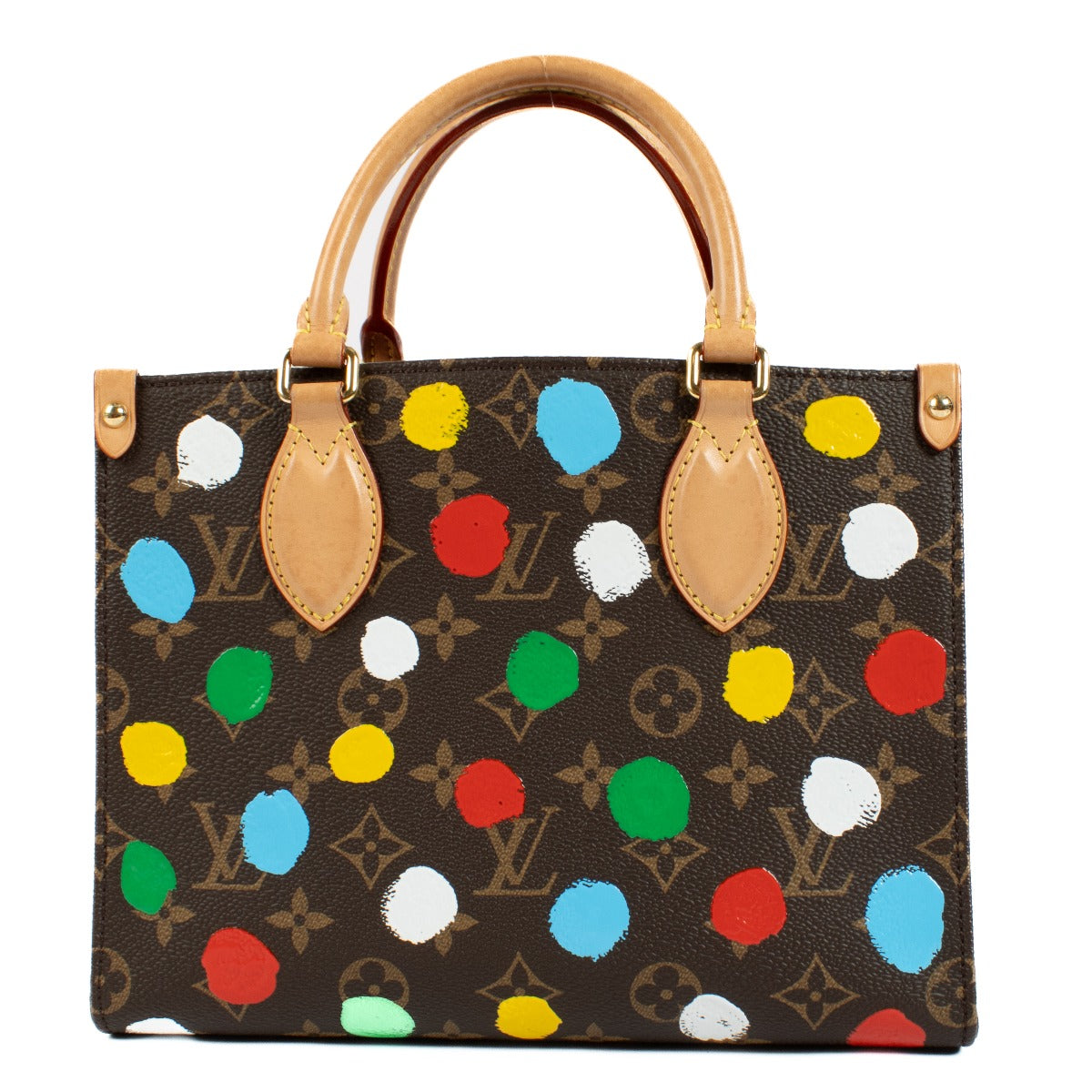 Shop 100% authentic secondhand Louis Vuitton x Yayoi Kusama Monogram OnTheGo PM Top Handle Bag on Labellov.com