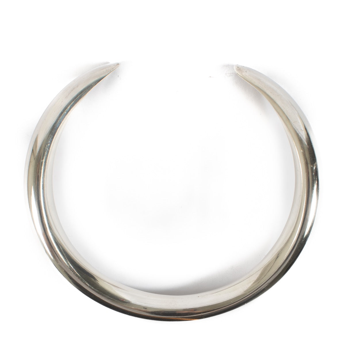shop 100% authentic second hand Hermès Silver 925 Torque Mombasa Necklace on Labellov.com