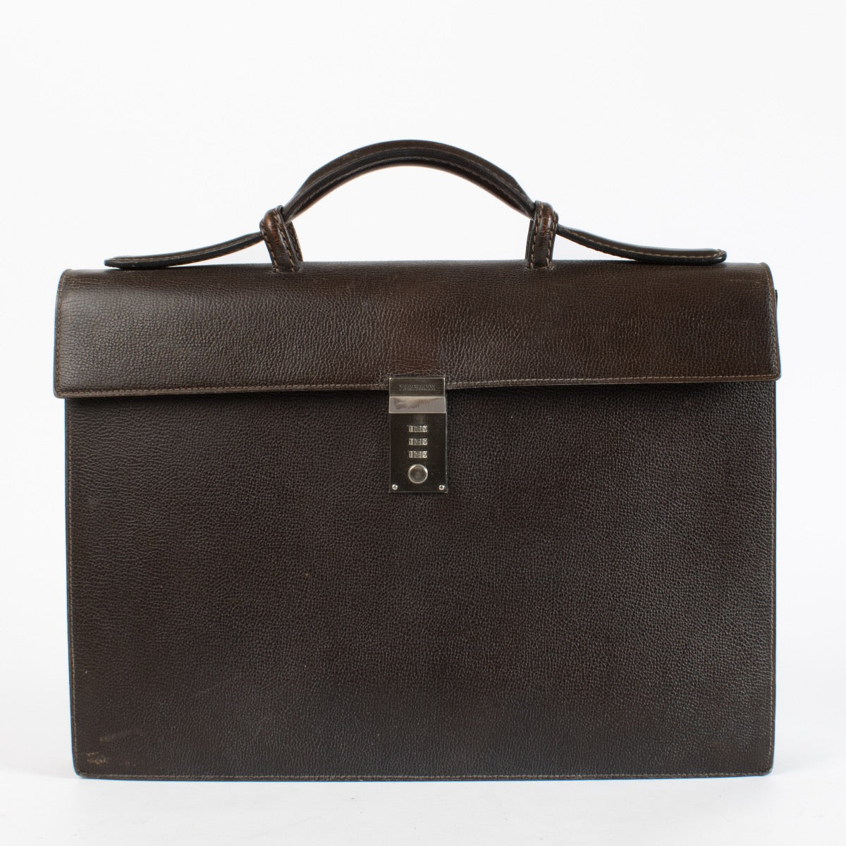 Authentic pre-loved Delvaux Szekely Café Jumping Message Briefcase on Labellov.com