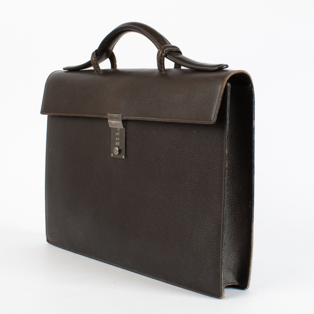 Authentic pre-loved Delvaux Szekely Café Jumping Message Briefcase on Labellov.com
