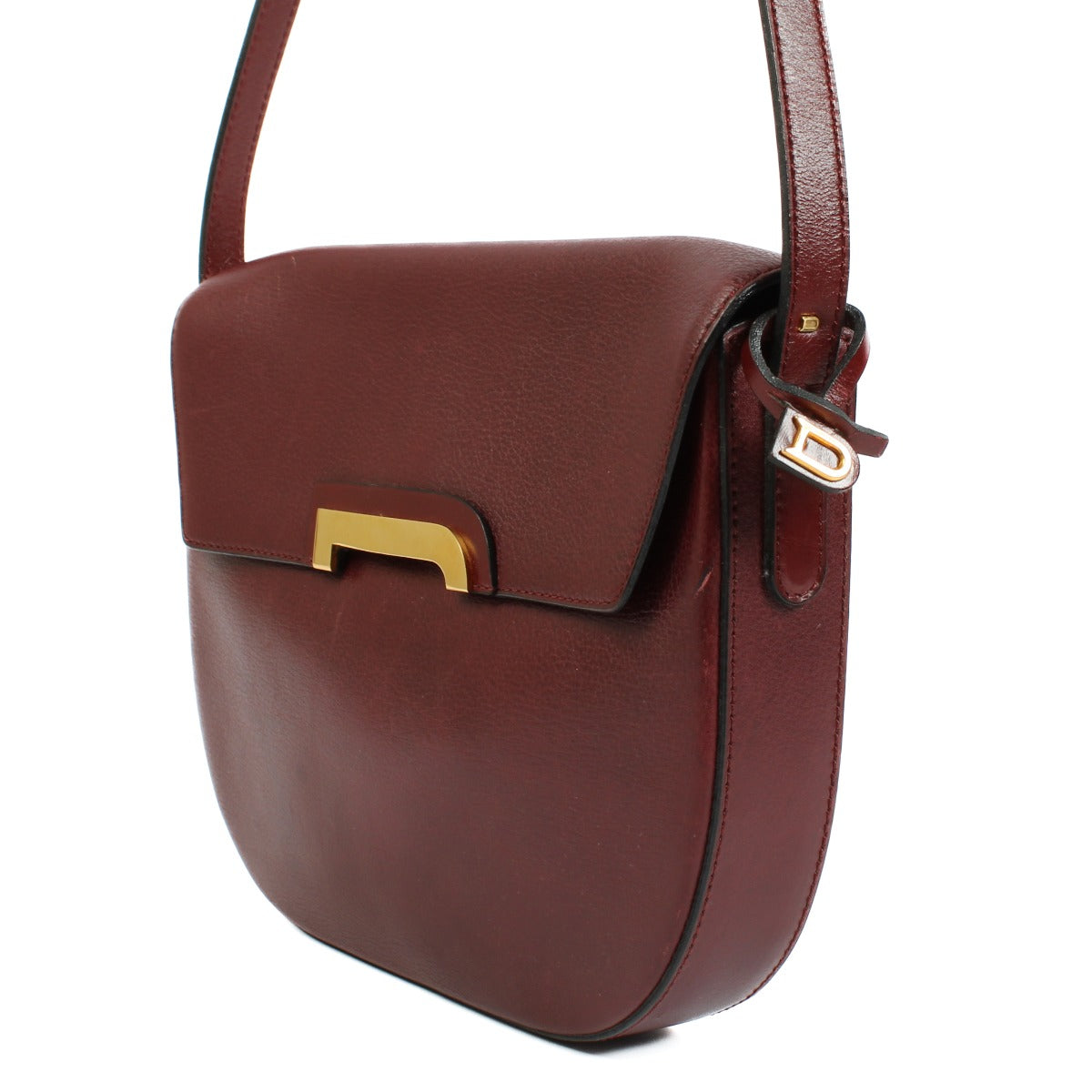 Shop 100% authentic secondhand Delvaux Burgundy Vintage Shoulder Bag on Labellov.com