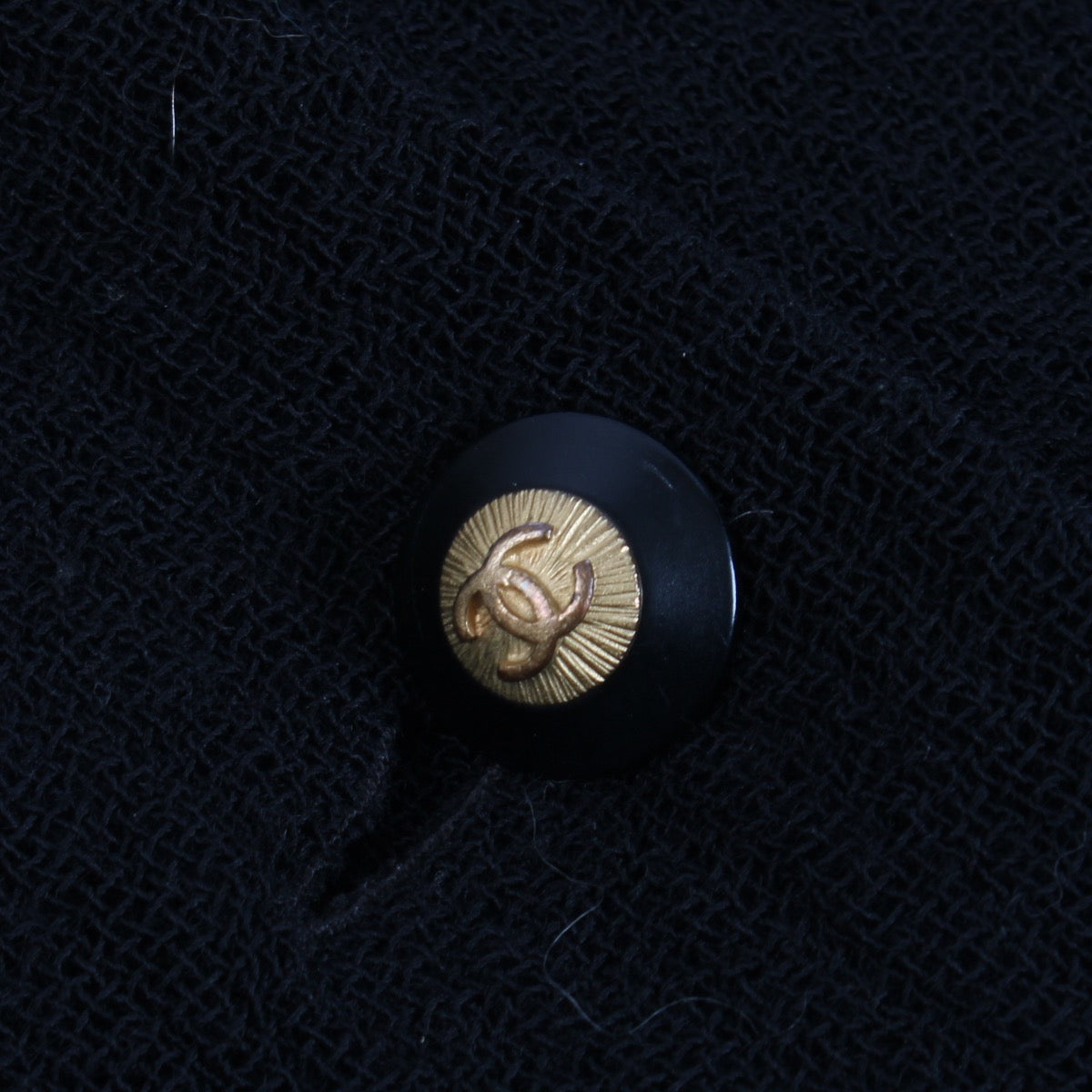 shop 100% authentic second hand Chanel Black 93A Wool Dress - Size 38 on Labellov.com