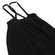 shop 100% authentic second hand Chanel Black 93A Wool Dress - Size 38 on Labellov.com