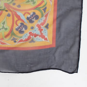 authentic preloved Hermès Multicolor Byzantium Mousseline Scarf on Labellov.com