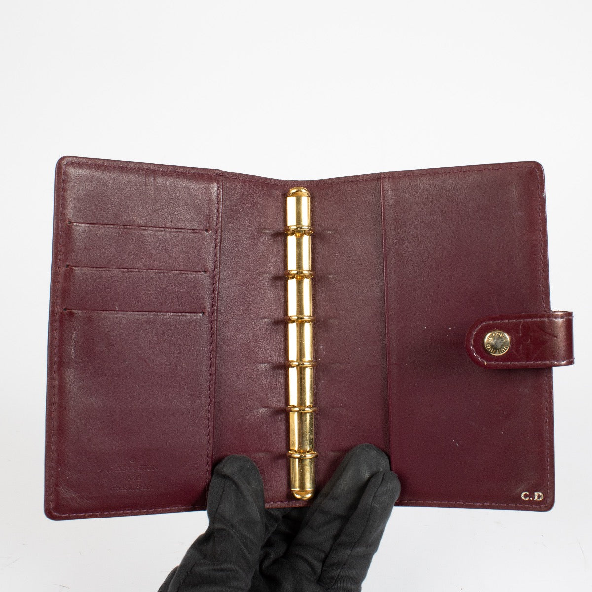 authentic preloved Louis Vuitton Purple Monogram Notebook on Labellov.com