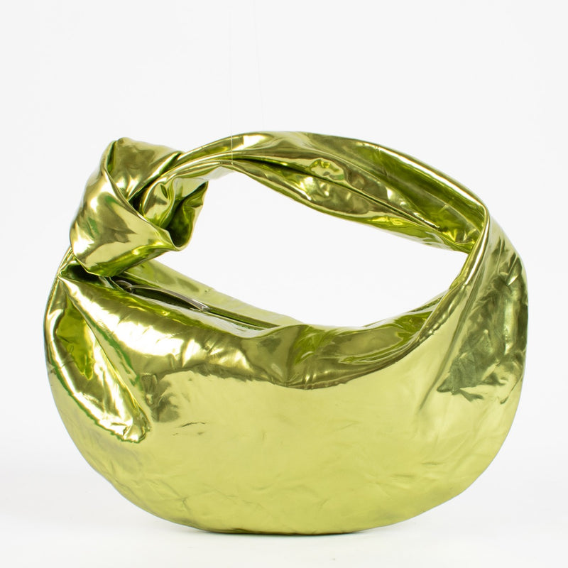 shop 100% authentic second hand Bottega Venete Chlorophyll Metallic Crush Calfskin Jodie on Labellov.com