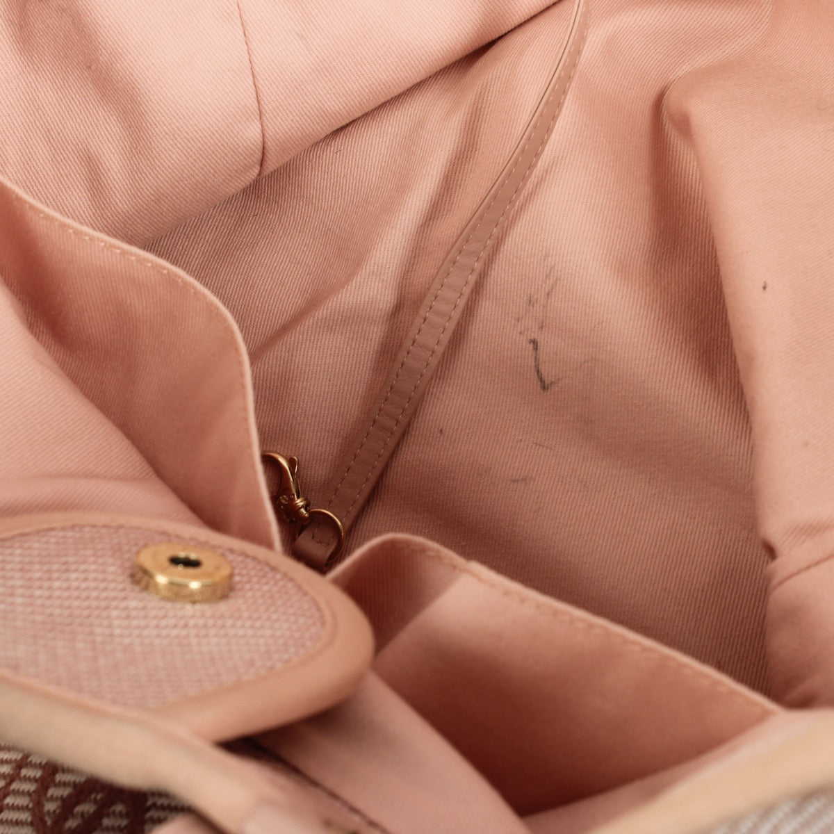 shop 100% authentic second hand Chanel Pink Canvas Large Deauville Shopper Bag on Labellov.com