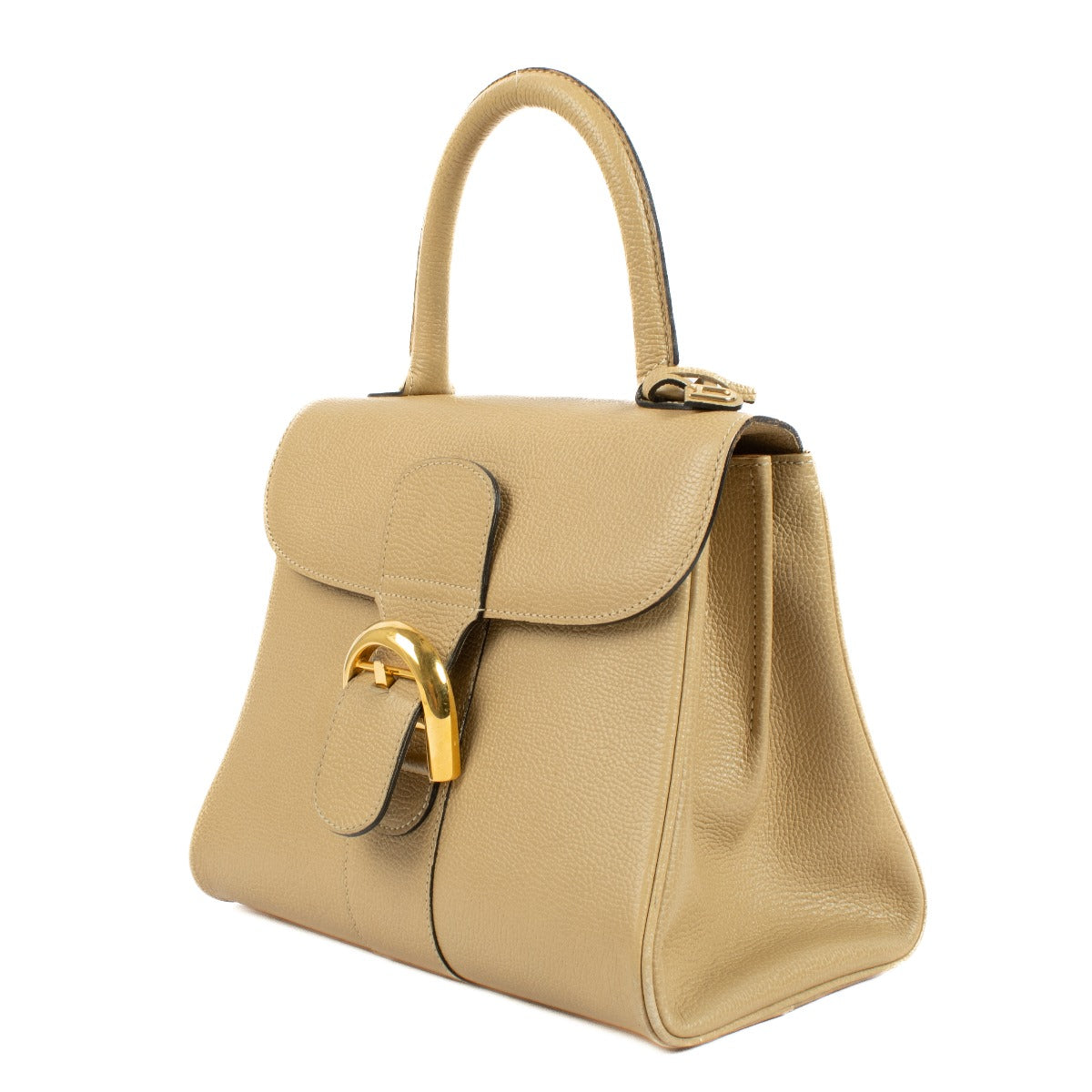 Delvaux Ivoire Leather Brillant PM