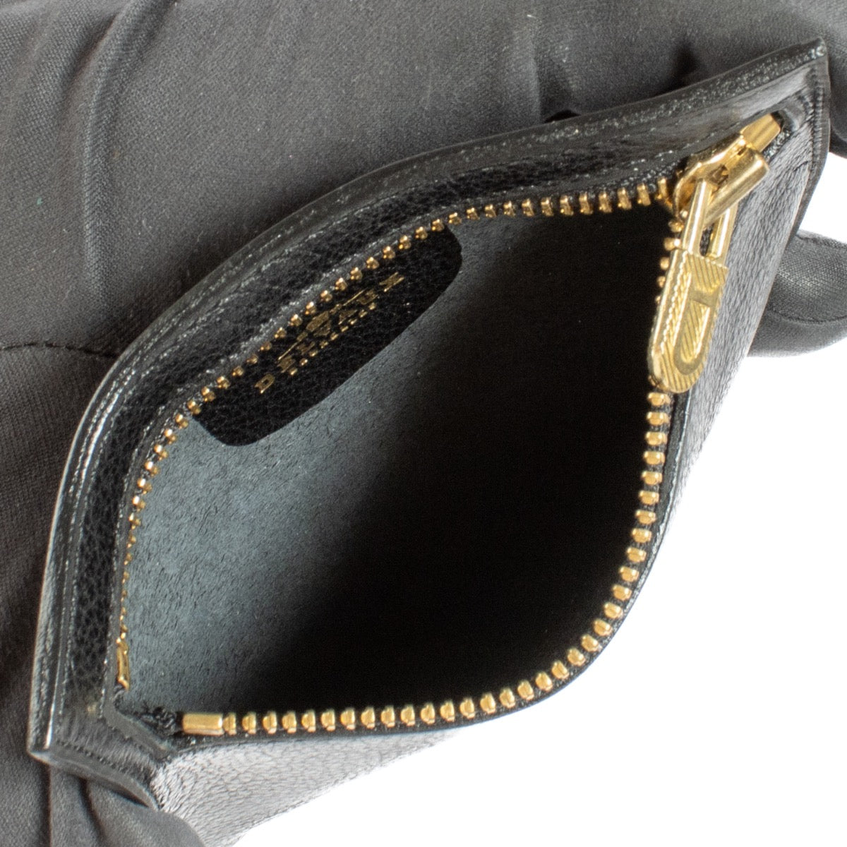 Authentic second hand Delvaux Black Coin purse on Labellov.com