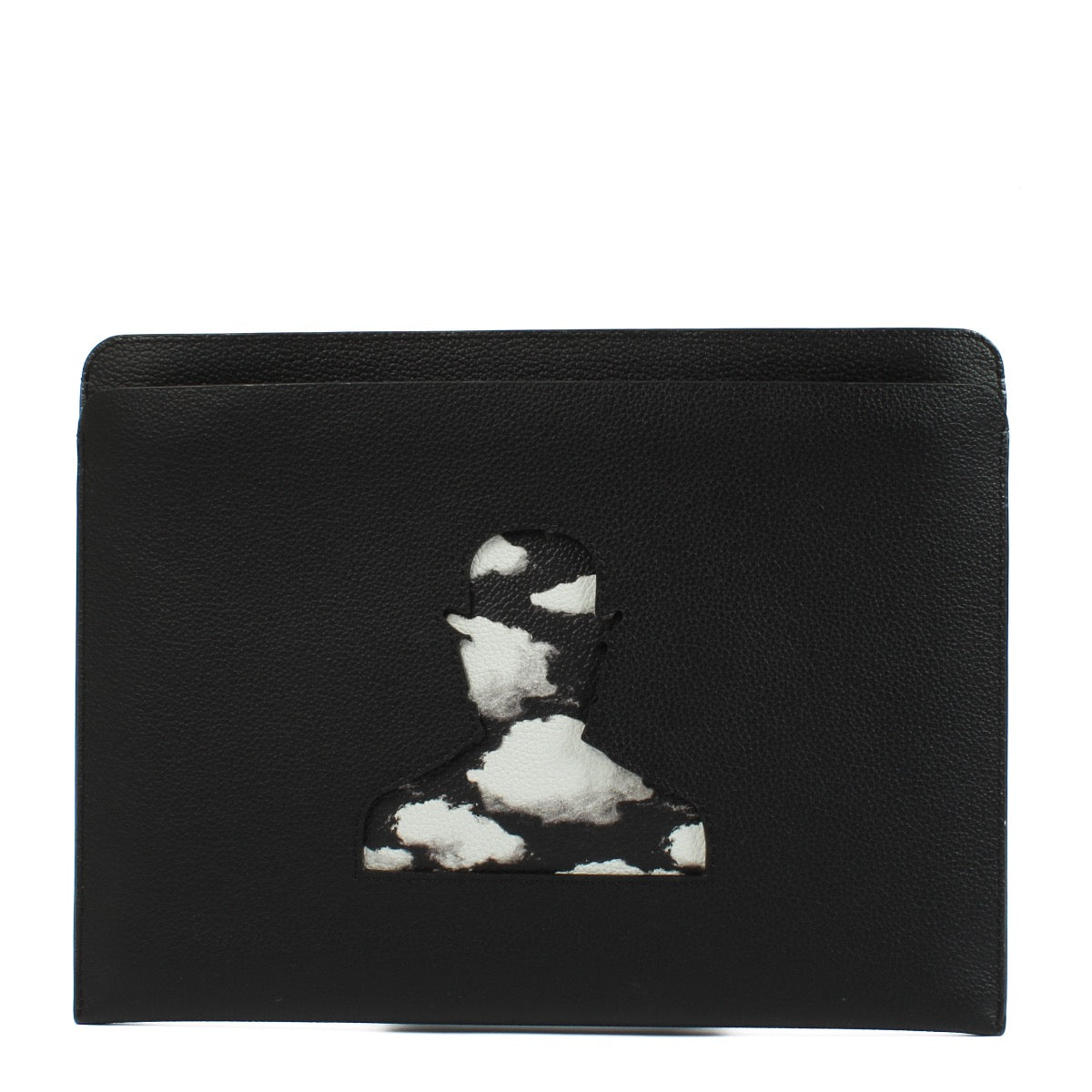 shop 100% authentic second hand Delvaux Black Magritte Clutch on Labellov.com