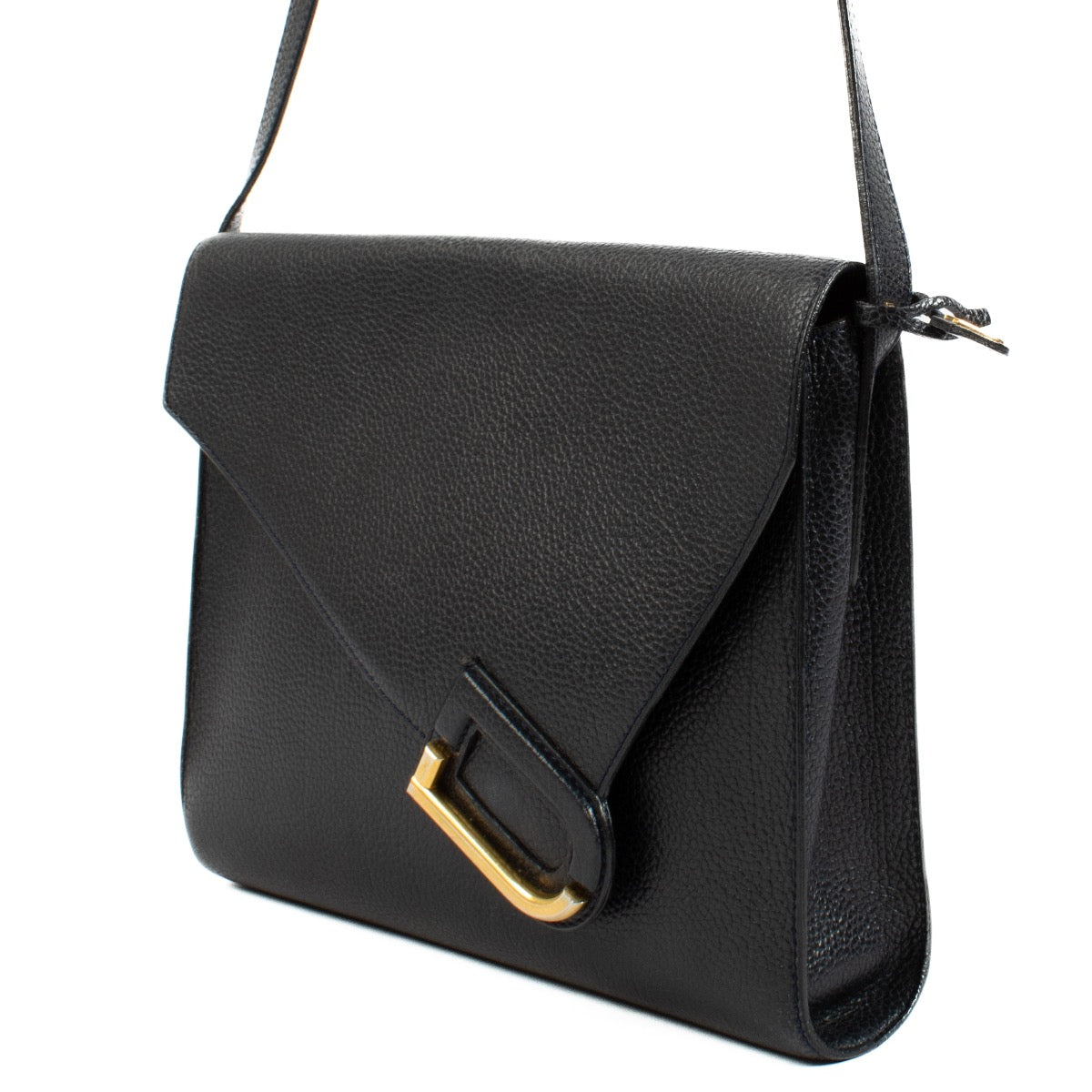 Buy authentic second hand Delvaux Blue Leather Romeo Bag at Labellov.com