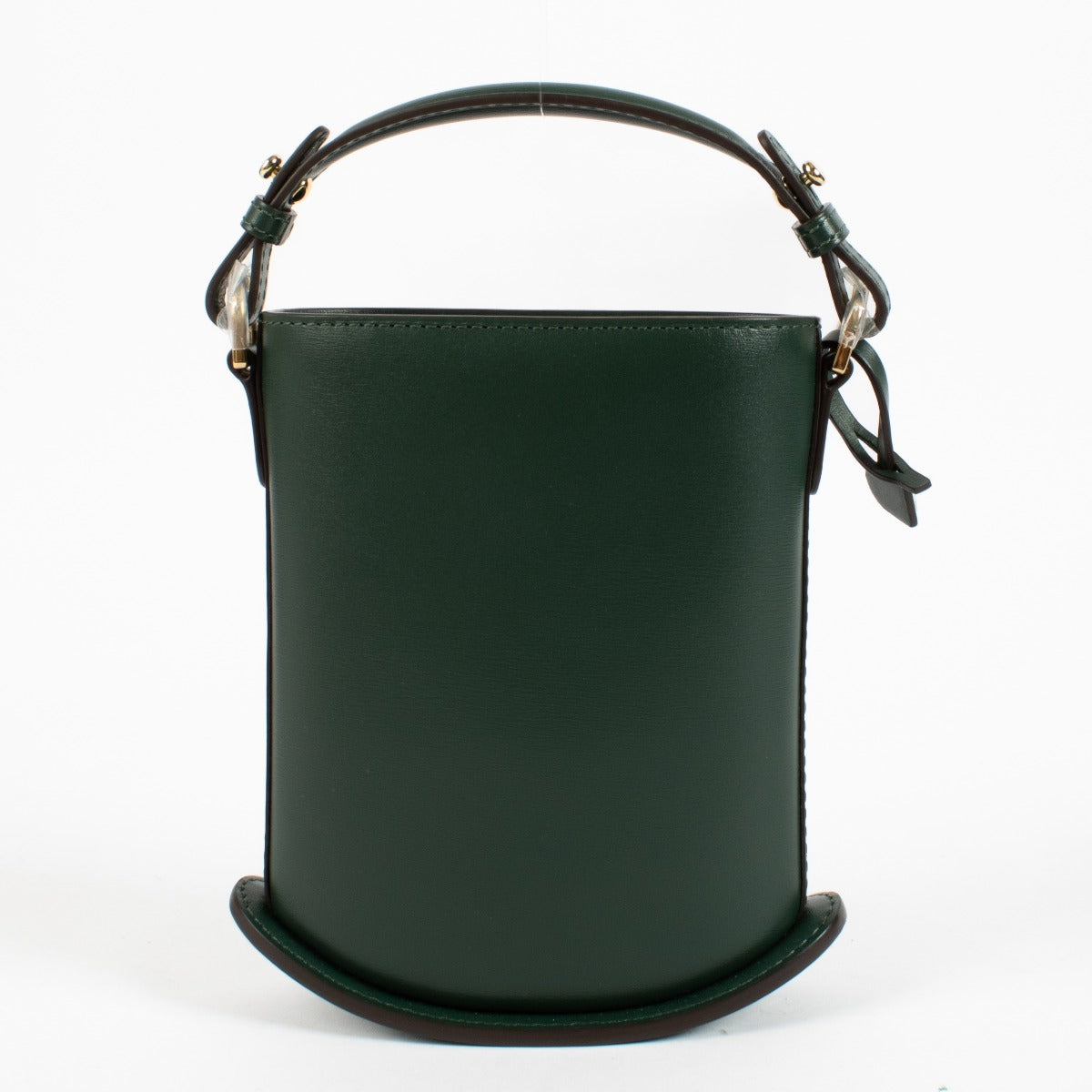 shop 100% authentic second hand Delvaux Green Box Calf Le Pin Toy Eclat Bucket Bag on Labellov.com