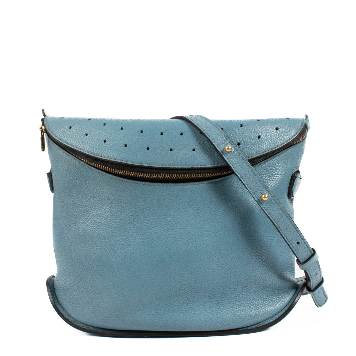 Delvaux Azur Leather Idée Crossbody Bag