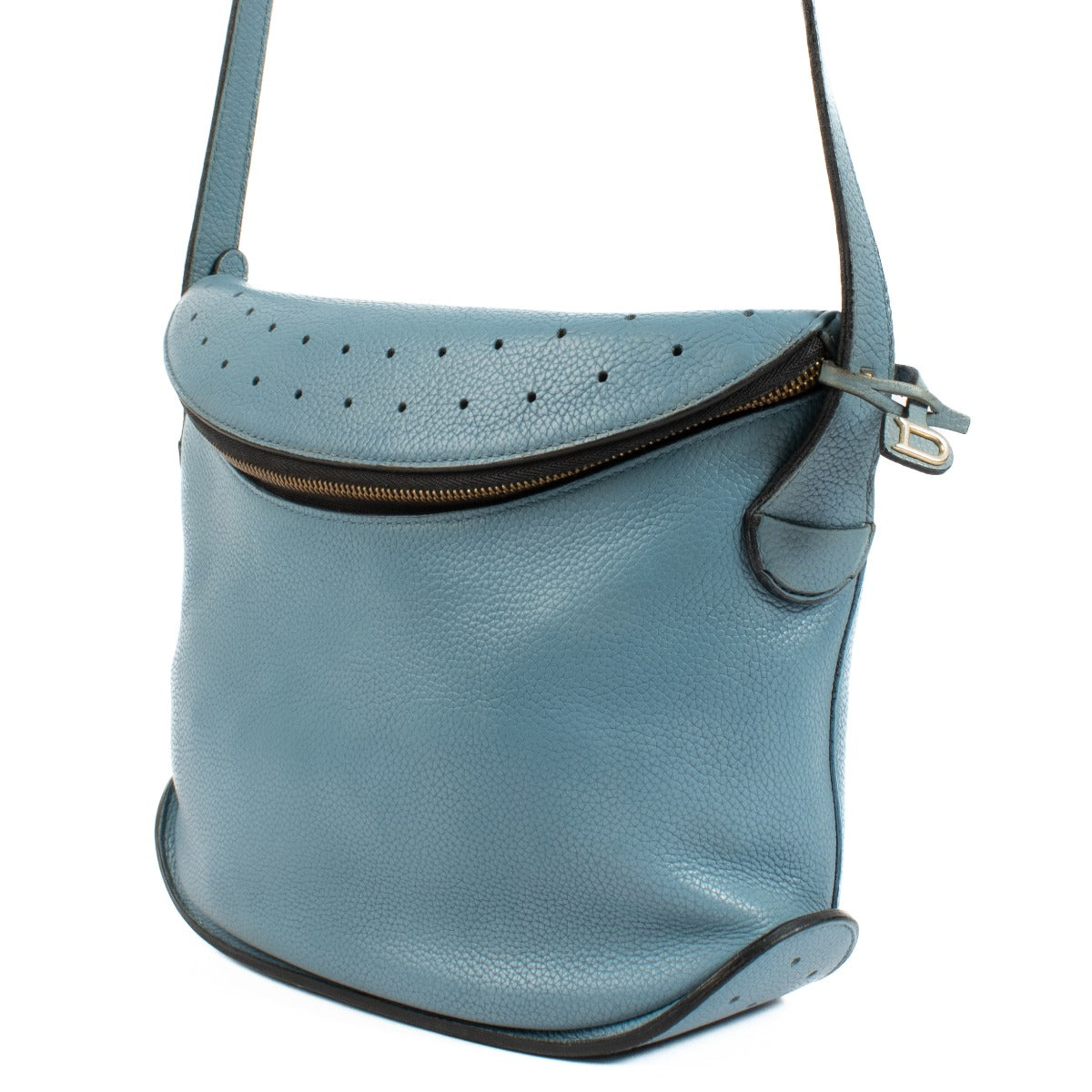 Delvaux Azur Leren Idée Crossbody Tas
