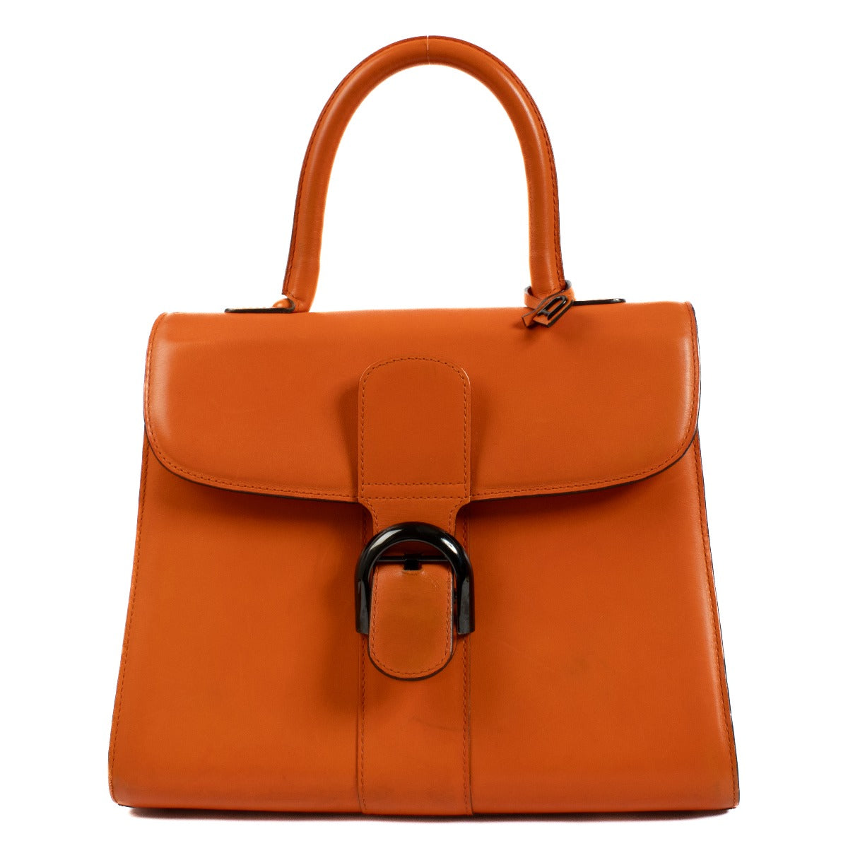 Delvaux Mandarine Box Calf Brillant MM
