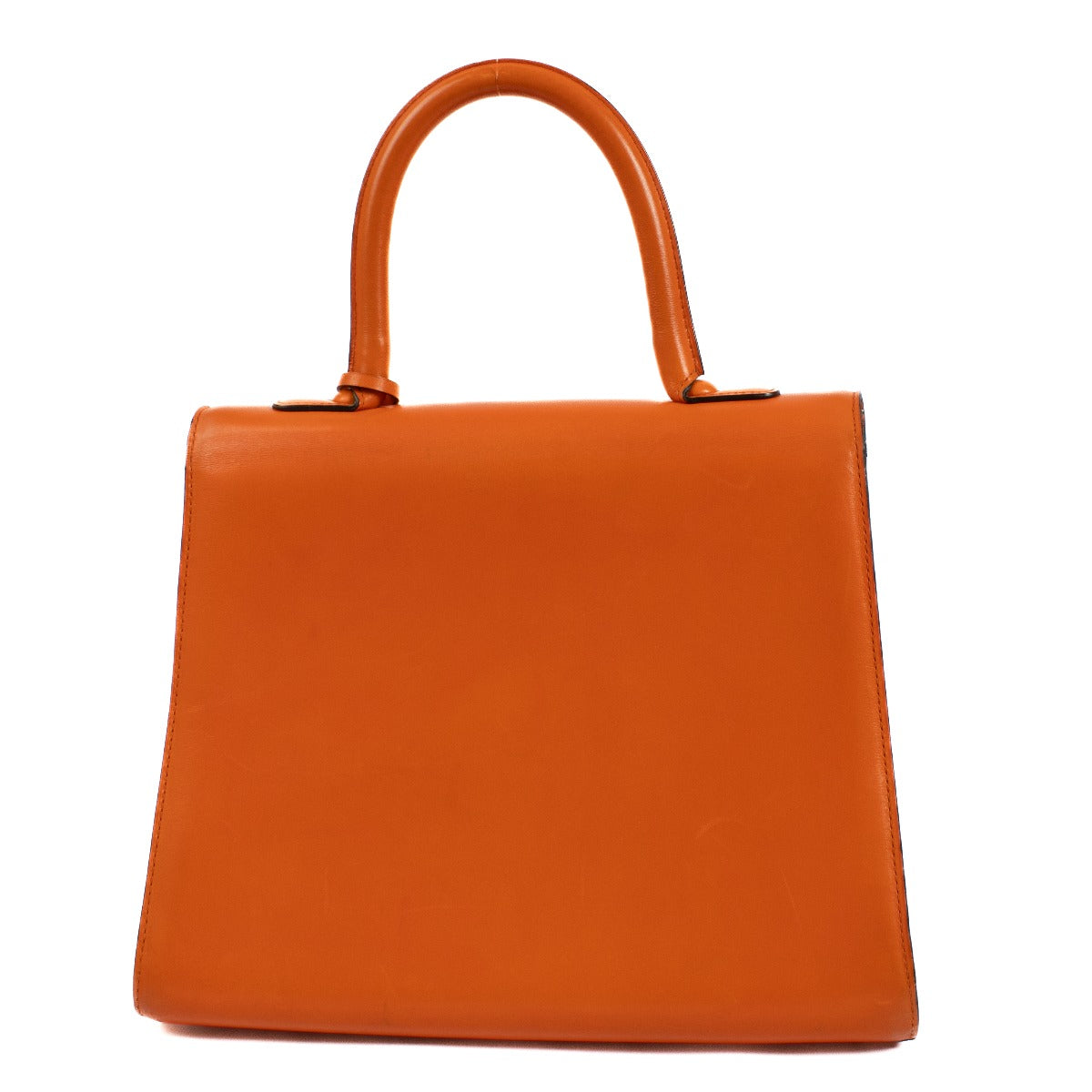 Delvaux Mandarine Box Calf Brillant MM