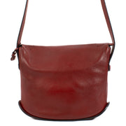 Buy authentic second hand Delvaux Red Leather Idee Crossbody Bag at Labellov.com