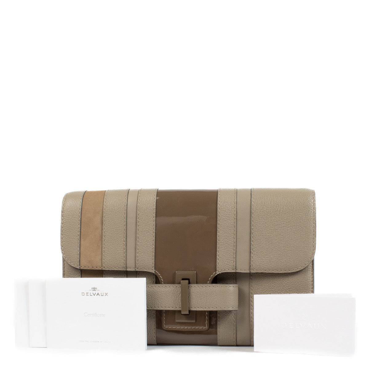 Authentic second hand Delvaux Tourterelle Camaïeux Simplissime Wallet on Labellov.com