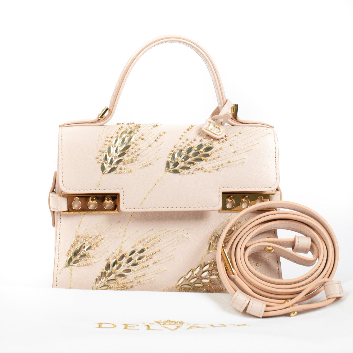Delvaux Nude Tempête Mini Wild Wheat