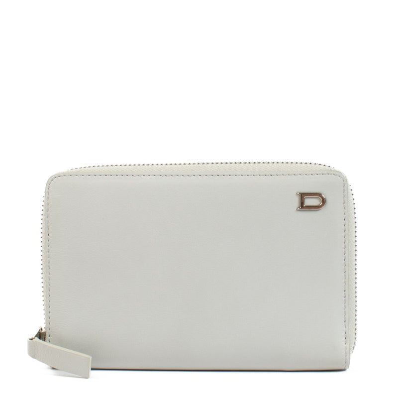 Delvaux Lin Polo Signature Daily Zip Around Wallet