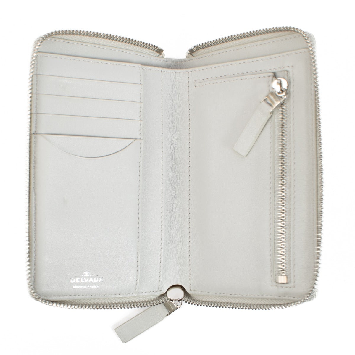Delvaux Lin Polo Signature Dagelijkse Portemonnee met Ritssluiting