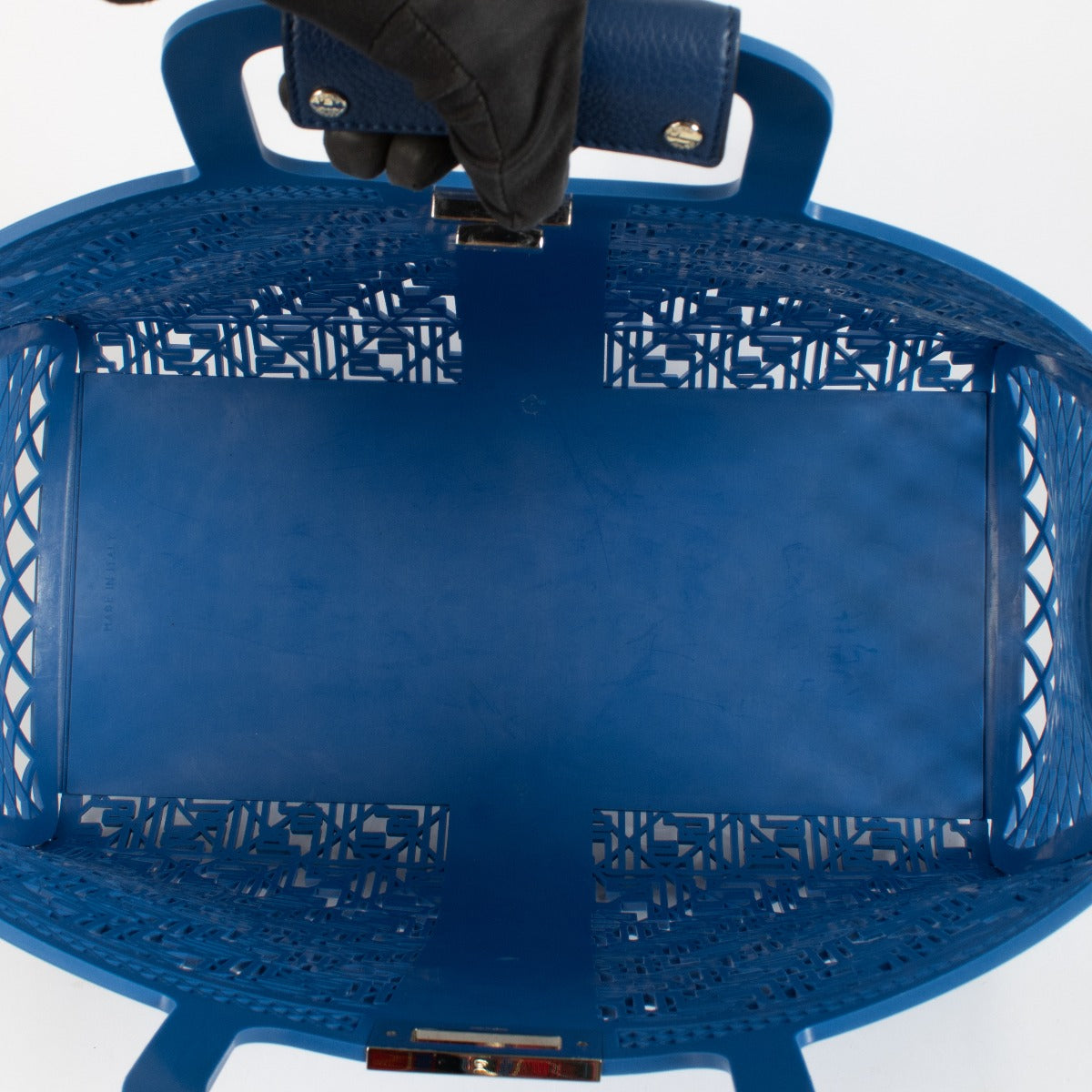 shop 100% authentic second hand Fendi Blue Recycled Plastic Basket Forty8 on Labellov.com