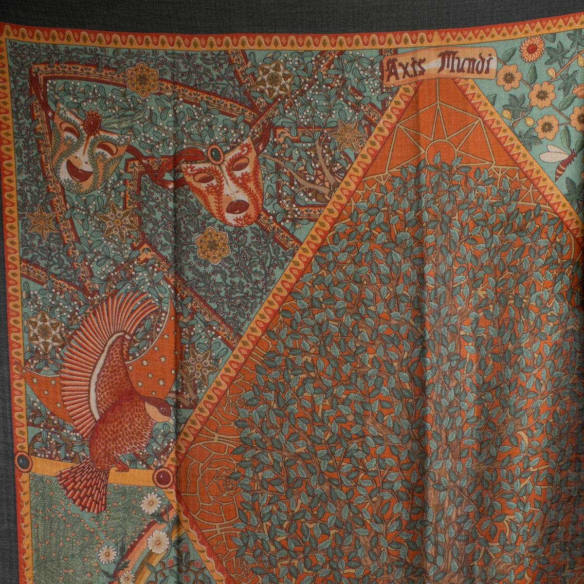 Hermès Axis Mundi 140 Shawl