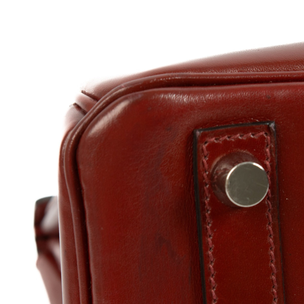 Hermès Birkin 30 Rouge H Box PHW