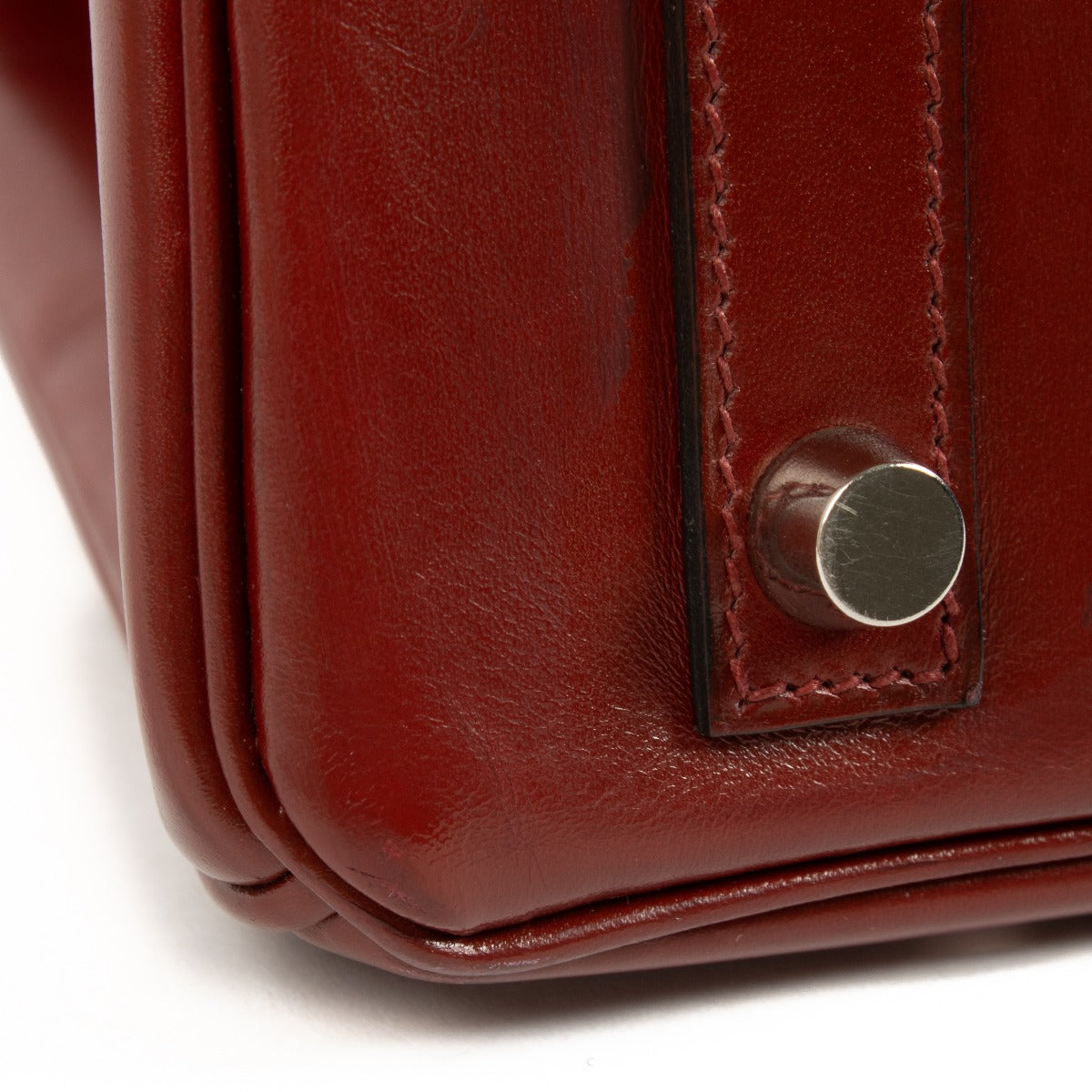 Hermès Birkin 30 Rouge H Box PHW