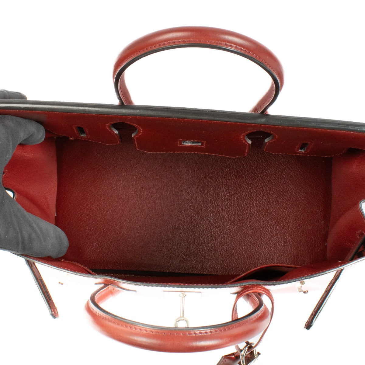 Hermès Birkin 30 Rouge H Box PHW