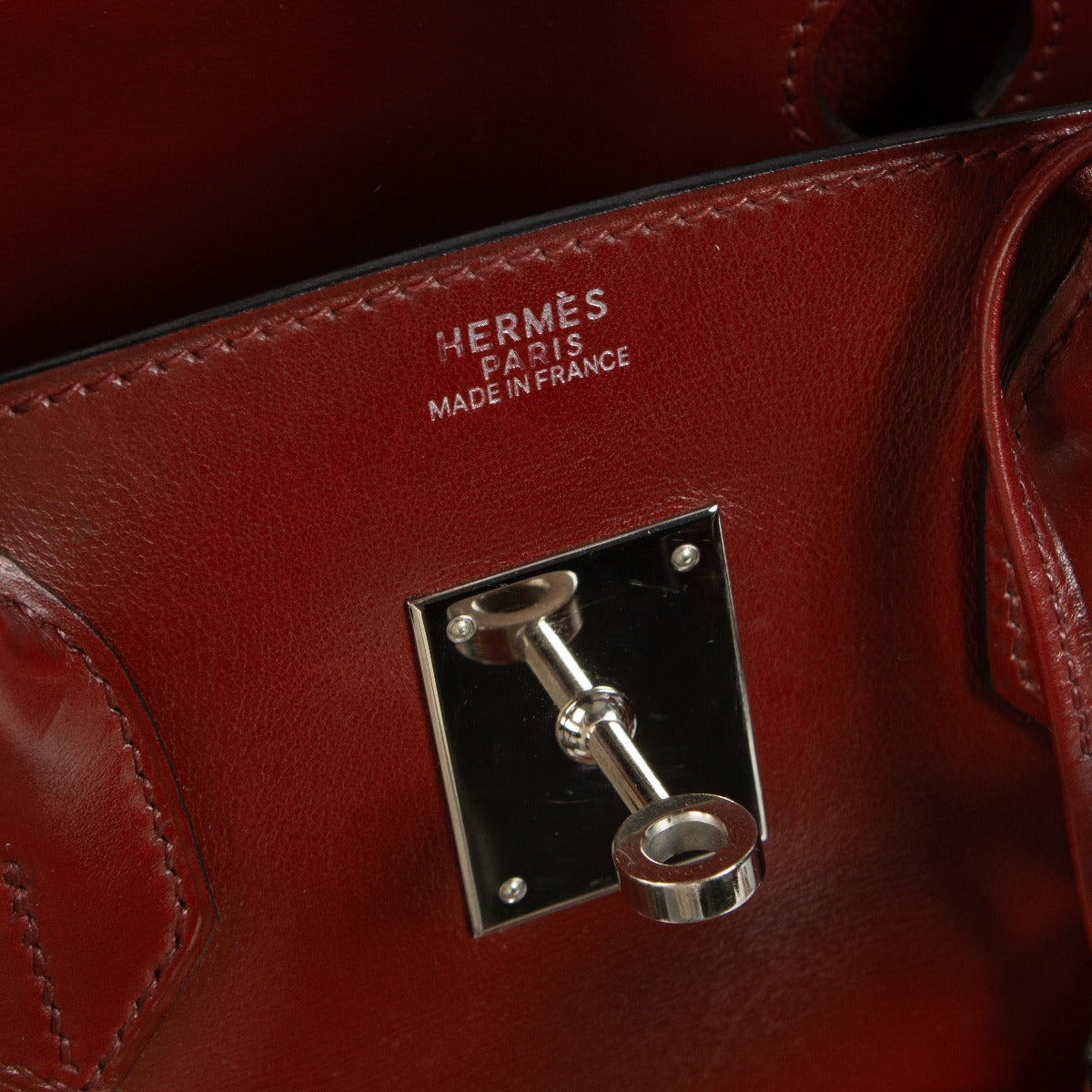 Hermès Birkin 30 Rouge H Box PHW