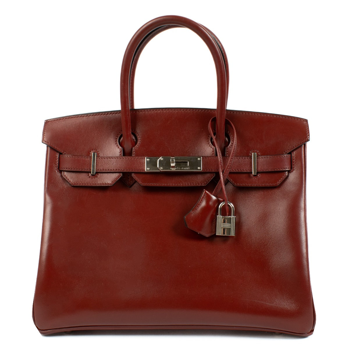 2003 Hermès Birkin 30 Rouge H Box PHW