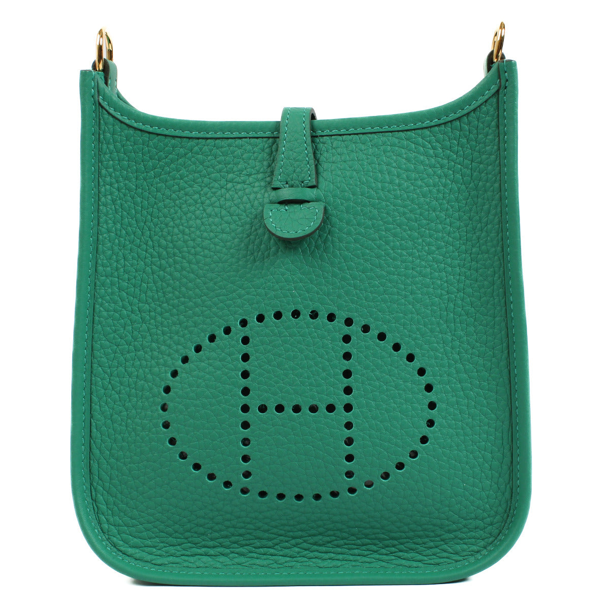 Hermès Evelyne 16 Vert Vertigo Taurillon Clemence GHW