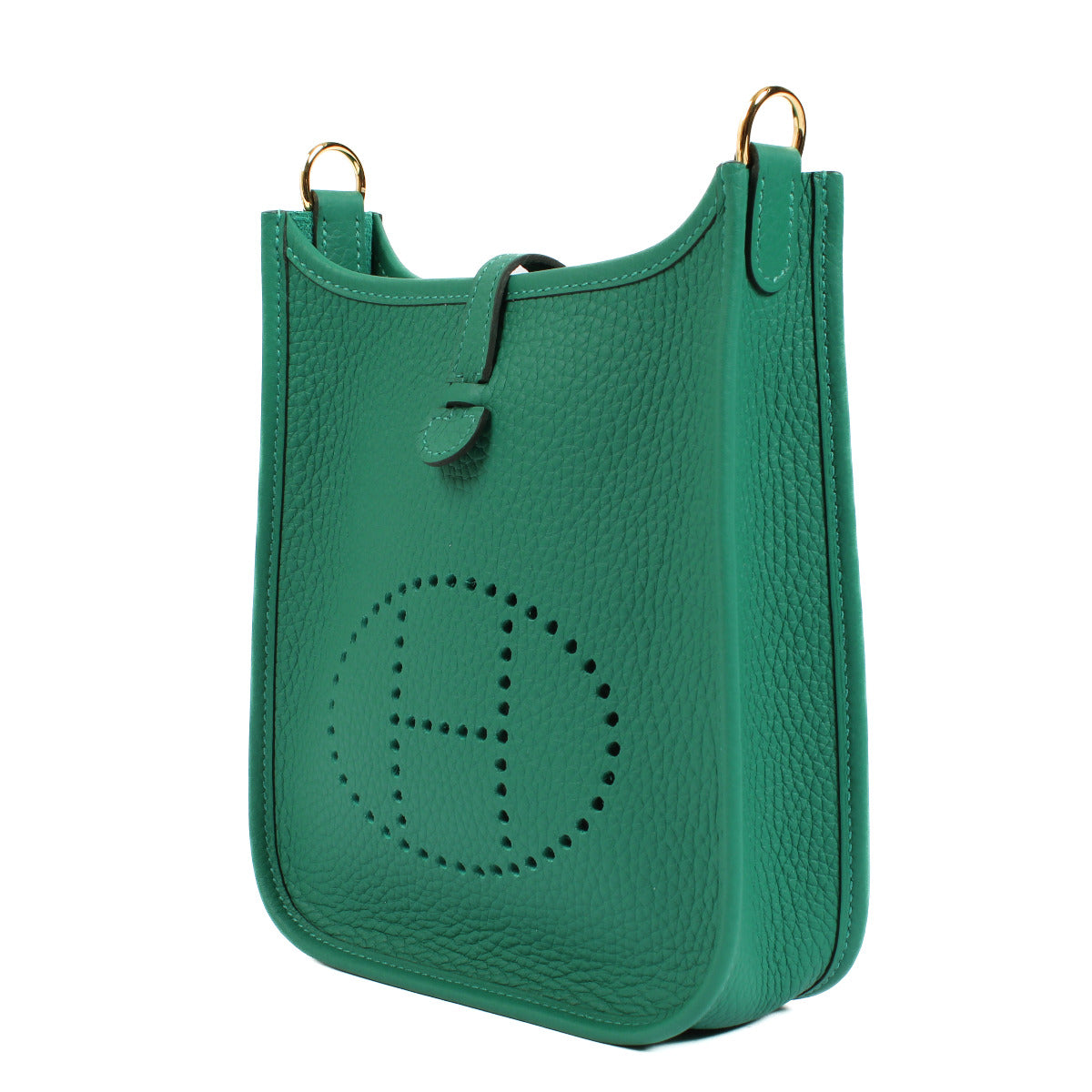 Hermès Evelyne 16 Vert Vertigo Taurillon Clemence GHW