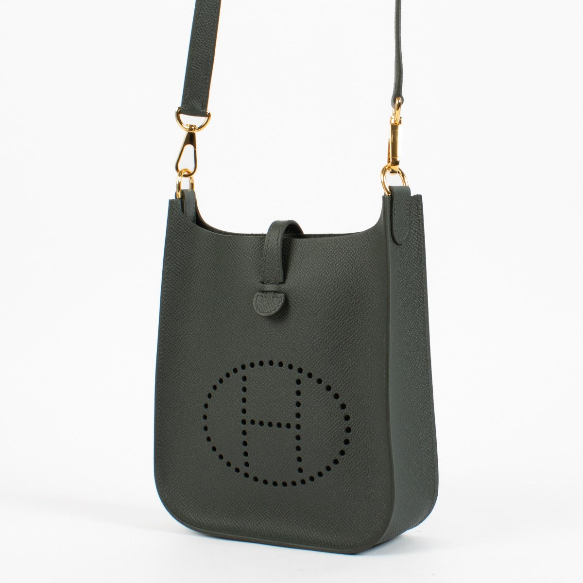 Hermès Evelyne 16 Sellier Vert Mangrove Epsom GHW