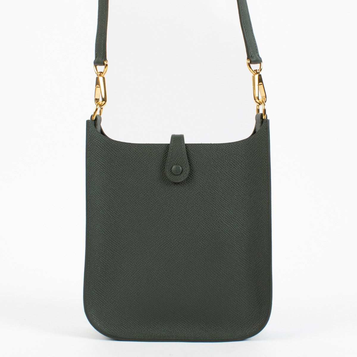 Hermès Evelyne 16 Sellier Vert Mangrove Epsom GHW