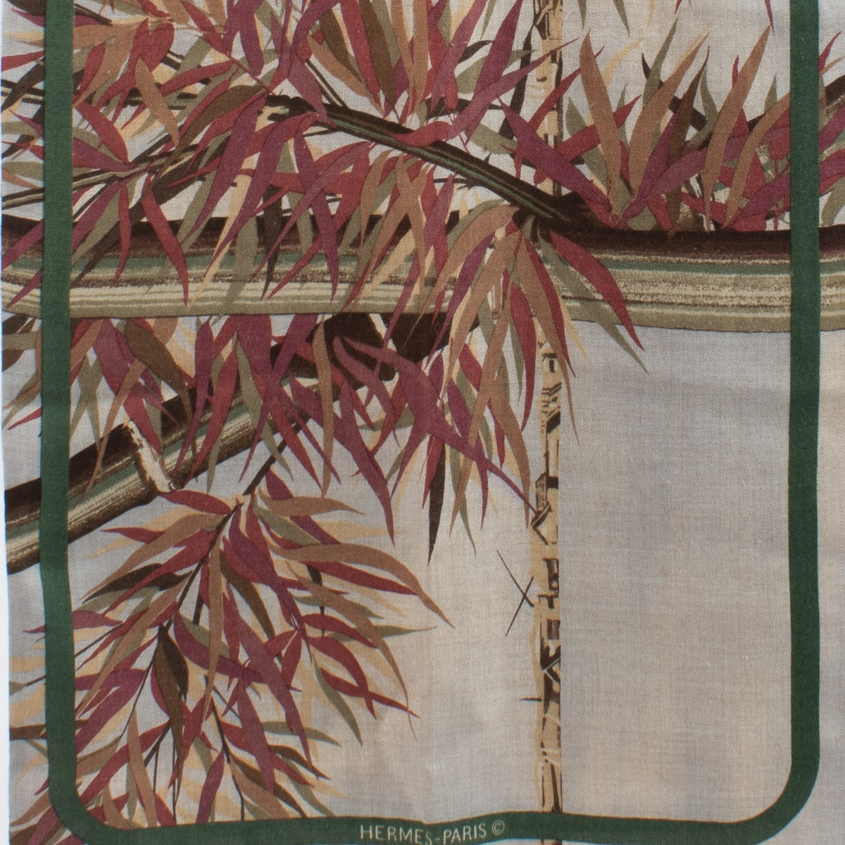 Hermès Bamboo Cashmere/Silk Stole Scarf