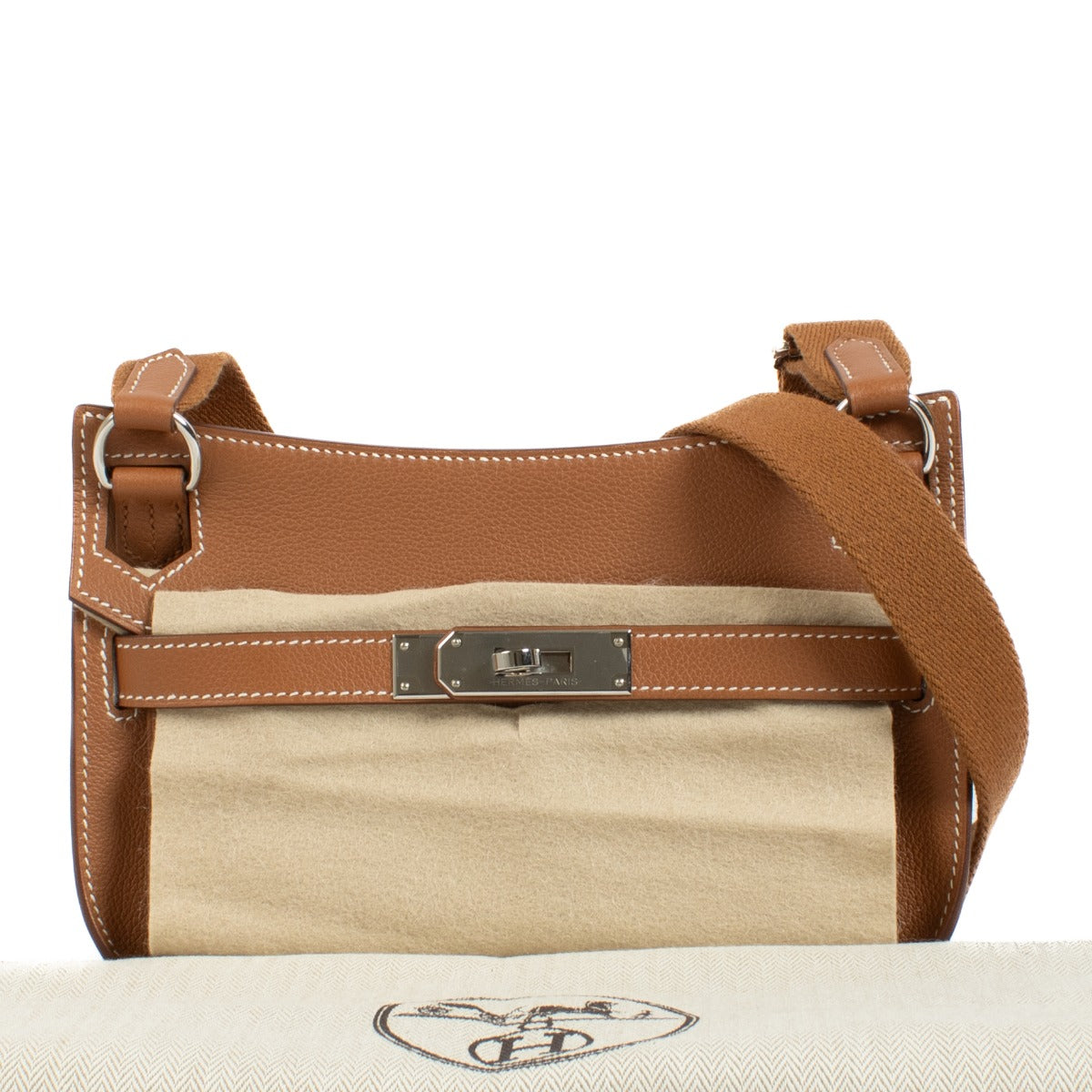 Hermès Jypsiere Mini Gold Evercolor PHW